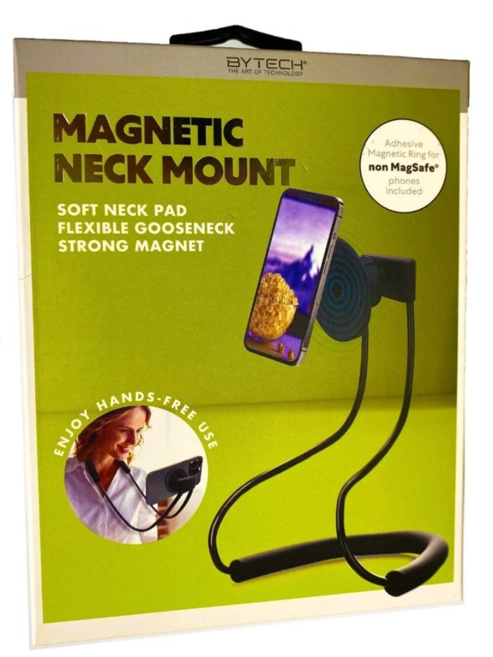 BYTECH Phone Magnetic Neck Mount